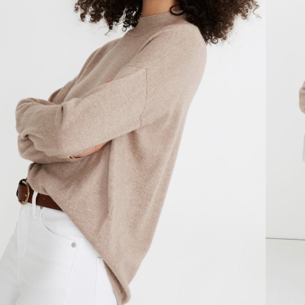 Madewell Ashbury Mock Sweater - Picture 2 of 3